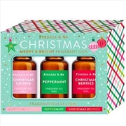 Buy Christmas Fragrant Oils 3Pk 16Ml Merry And Bright
