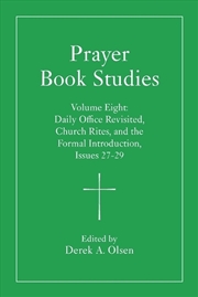 Buy Prayer Book Studies Volume Eight