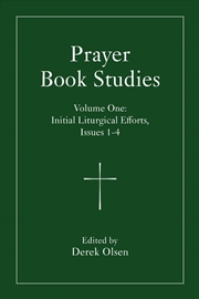 Buy Prayer Book Studies Volume One