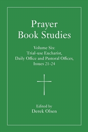 Buy Prayer Book Studies Volume Six