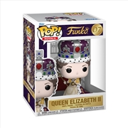 Buy Royal Family - Queen Elizabeth II (Coronation) Pop! Premium