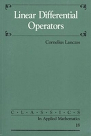 Buy Linear Differential Operators