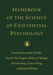 Buy Handbook Of The Science Of Existential Psychology