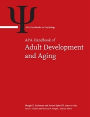 Buy Apa Handbook Of Adult Development And Aging Volume 1