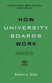 Buy How University Boards Work