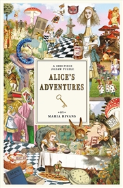 Buy Alice's Adventures: A 1000-Piece Jigsaw Puzzle For Adults, Premium Quality, Beautiful Design, Inspir