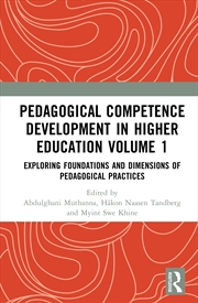 Buy Pedagogical Competence Development in Higher Education Volume 1