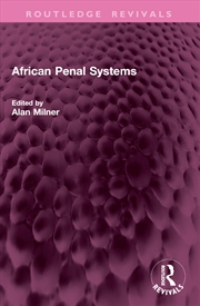 Buy African Penal Systems