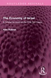 Buy The Economy of Israel