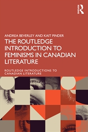 Buy The Routledge Introduction to Feminisms in Canadian Literature