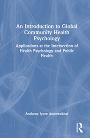 Buy An Introduction to Global Community Health Psychology