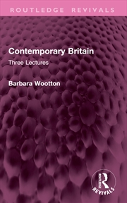Buy Contemporary Britain