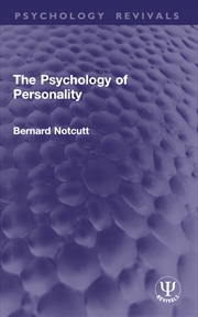 Buy The Psychology of Personality