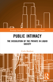 Buy Public Intimacy