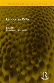 Buy Landor as Critic