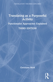 Buy Translating as a Purposeful Activity