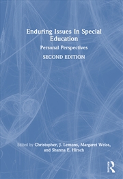 Buy Enduring Issues In Special Education