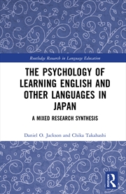 Buy The Psychology of Learning English and Other Languages in Japan