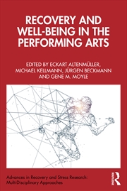 Buy Recovery and Well-being in the Performing Arts