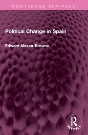 Buy Political Change in Spain