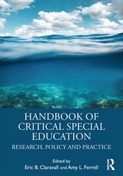 Buy Handbook of Critical Special Education
