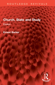 Buy Church, State and Study
