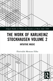 Buy The Work of Karlheinz Stockhausen Volume 2