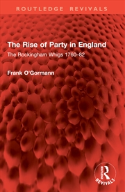 Buy The Rise of Party in England