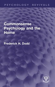 Buy Commonsense Psychology and the Home