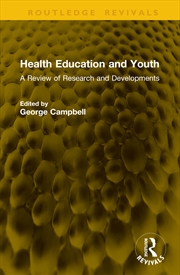Buy Health Education and Youth