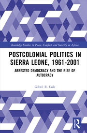 Buy Postcolonial Politics in Sierra Leone, 1961-2001