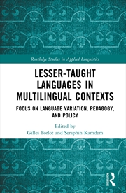 Buy Lesser-Taught Languages in Multilingual Contexts