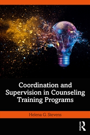 Buy Coordination and Supervision in Counseling Training Programs