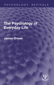 Buy The Psychology of Everyday Life