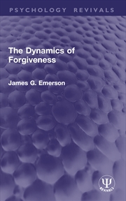 Buy The Dynamics of Forgiveness