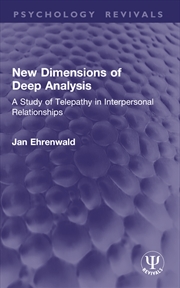 Buy New Dimensions of Deep Analysis