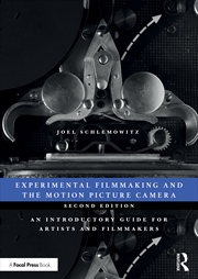 Buy Experimental Filmmaking and the Motion Picture Camera