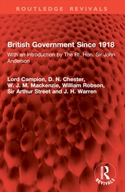 Buy British Government Since 1918