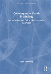 Buy Contemporary Health Psychology