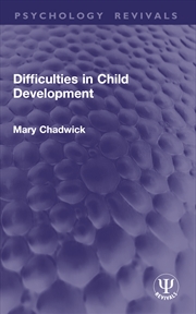 Buy Difficulties in Child Development
