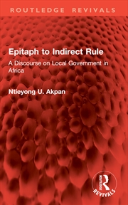 Buy Epitaph to Indirect Rule