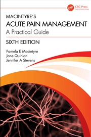 Buy Macintyre’s Acute Pain Management