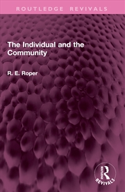 Buy The Individual and the Community