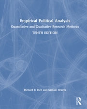 Buy Empirical Political Analysis