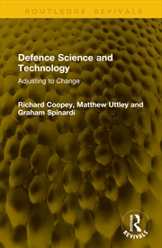 Buy Defence Science and Technology