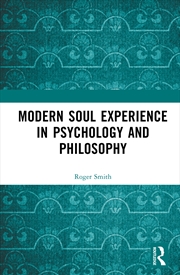 Buy Modern Soul Experience in Psychology and Philosophy