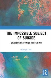 Buy The Impossible Subject of Suicide