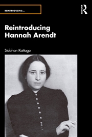Buy Reintroducing Hannah Arendt