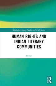 Buy Human Rights and Indian Literary Communities