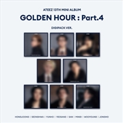 Buy Ateez - 13th  Mini Album [Golden Hour : Part.4] (Digipack Ver.) Random